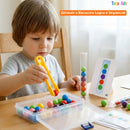 Kit Brinquedo Montessori – Concentração, Lógica e Treino Motor | Brinquedo Autismo
