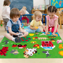 Mural Interativo Montessori – Brinquedo Educativo de Atividades | Brinquedo Autismo