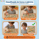 Labirinto Magnético Montessori | Raciocínio & Coordenação – Brinquedo Autismo