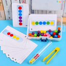 Kit Brinquedo Montessori – Concentração, Lógica e Treino Motor | Brinquedo Autismo