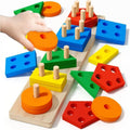 Quebra-cabeça Educativo Formas Geométricas | Aprendizado Infantil – Brinquedo Autismo