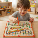 Labirinto Magnético Montessori | Raciocínio & Coordenação – Brinquedo Autismo