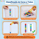 Kit Brinquedo Montessori – Concentração, Lógica e Treino Motor | Brinquedo Autismo