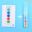 Kit Brinquedo Montessori – Concentração, Lógica e Treino Motor | Brinquedo Autismo