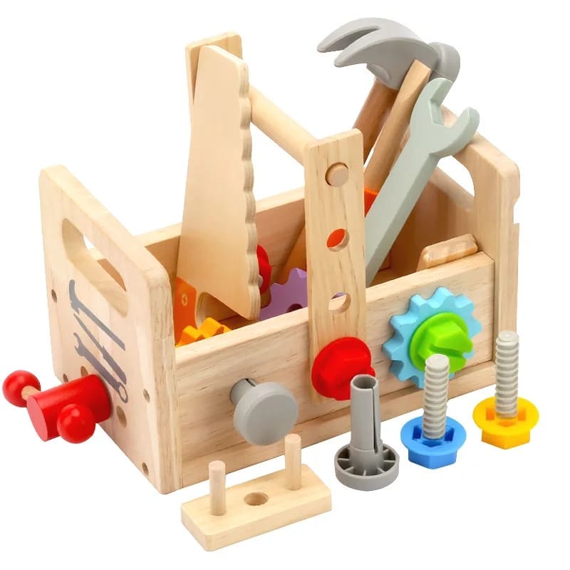 Kit de Ferramentas Infantil Montessori – Brinquedo de Ferramentas | Brinquedo Autismo