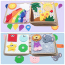 Livro de Pano Educativo Sensorial | Brinquedo Infantil – Brinquedo Autismo