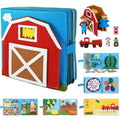 Livro de Pano Educativo Sensorial | Brinquedo Infantil – Brinquedo Autismo
