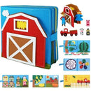 Livro de Pano Educativo Sensorial | Brinquedo Infantil – Brinquedo Autismo