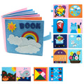 Livro de Pano Educativo Sensorial | Brinquedo Infantil – Brinquedo Autismo