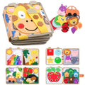 Livro de Pano Educativo Sensorial | Brinquedo Infantil – Brinquedo Autismo