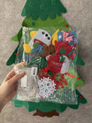 Árvore de Natal Montessori Infantil – Decoração Educativa | Brinquedo Autismo