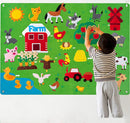 Mural Interativo Montessori – Brinquedo Educativo de Atividades | Brinquedo Autismo