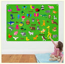 Mural Interativo Montessori – Brinquedo Educativo de Atividades | Brinquedo Autismo